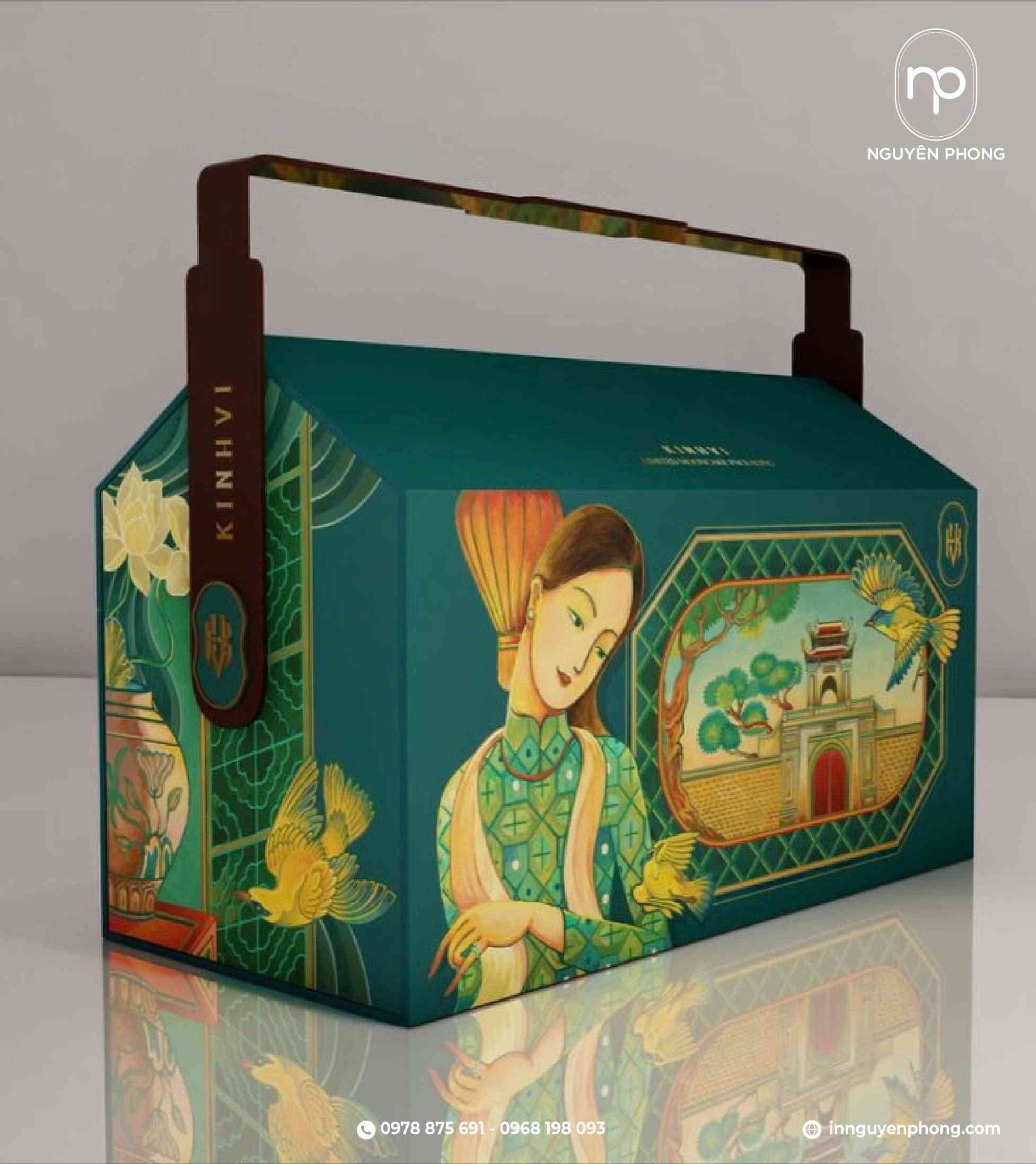 in hộp bánh trung thu theo yêu cầu